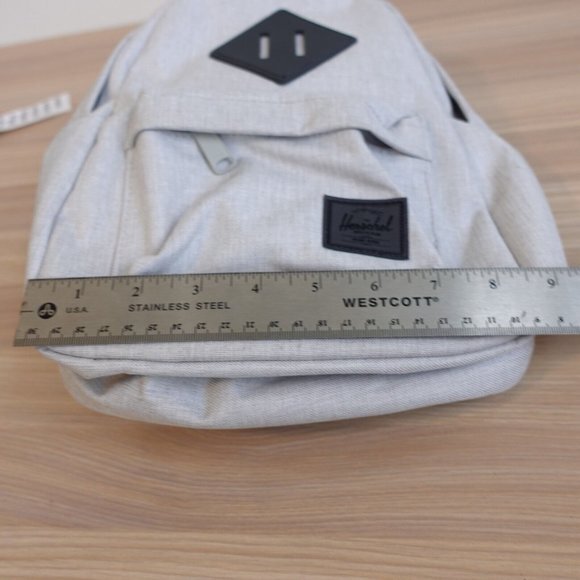 Herschel Heritage Bag Adult‎ Backpack Classic School Travel White Mini Canvas